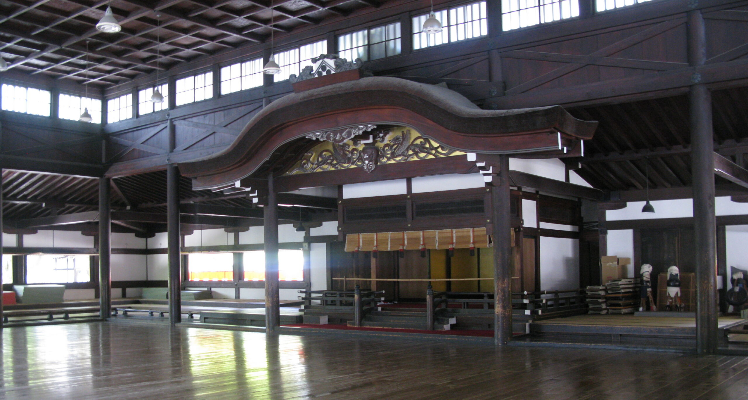 Intérieur de Butokuden